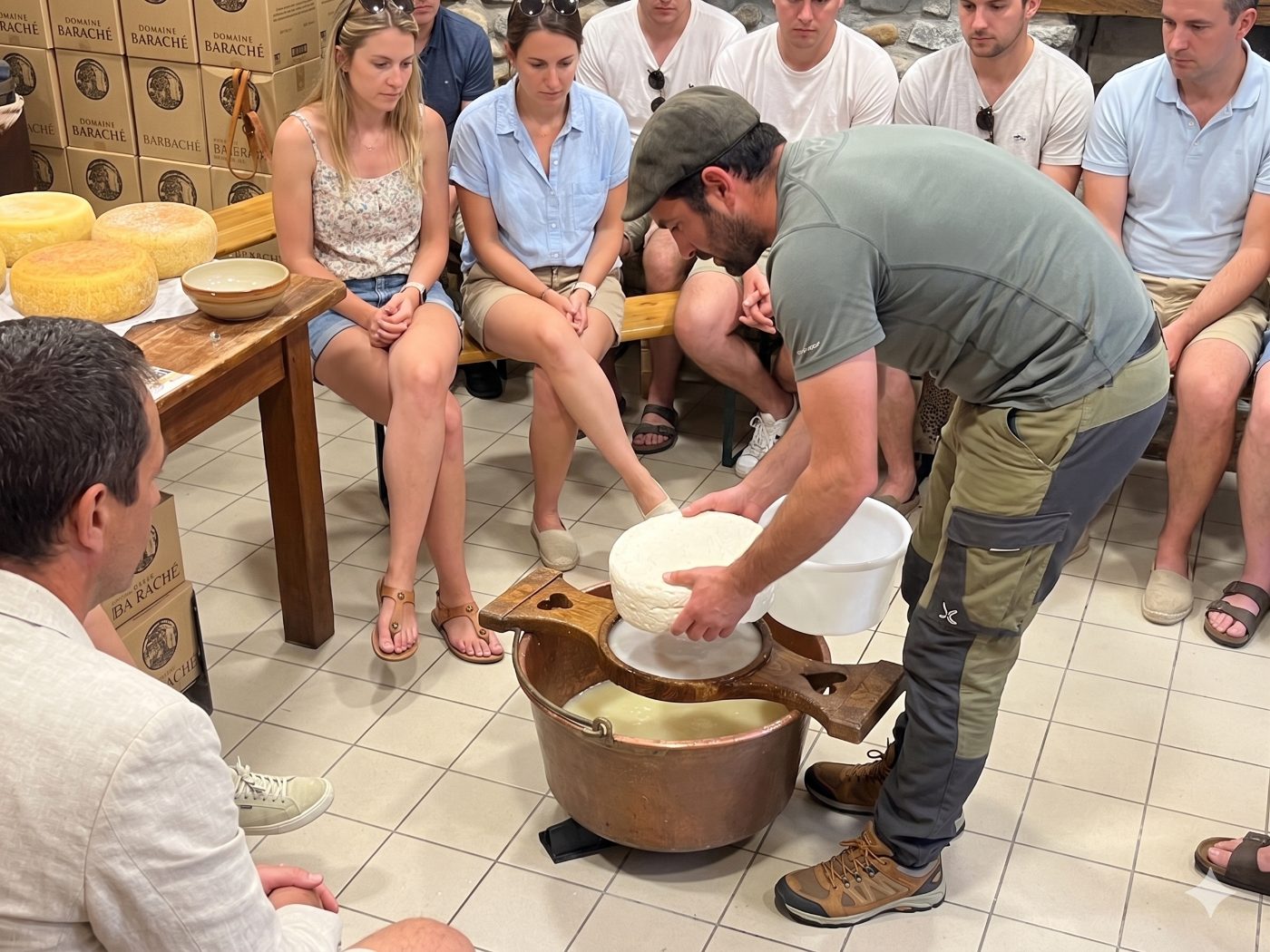 Rdv à la ferme : Du fromage au chai