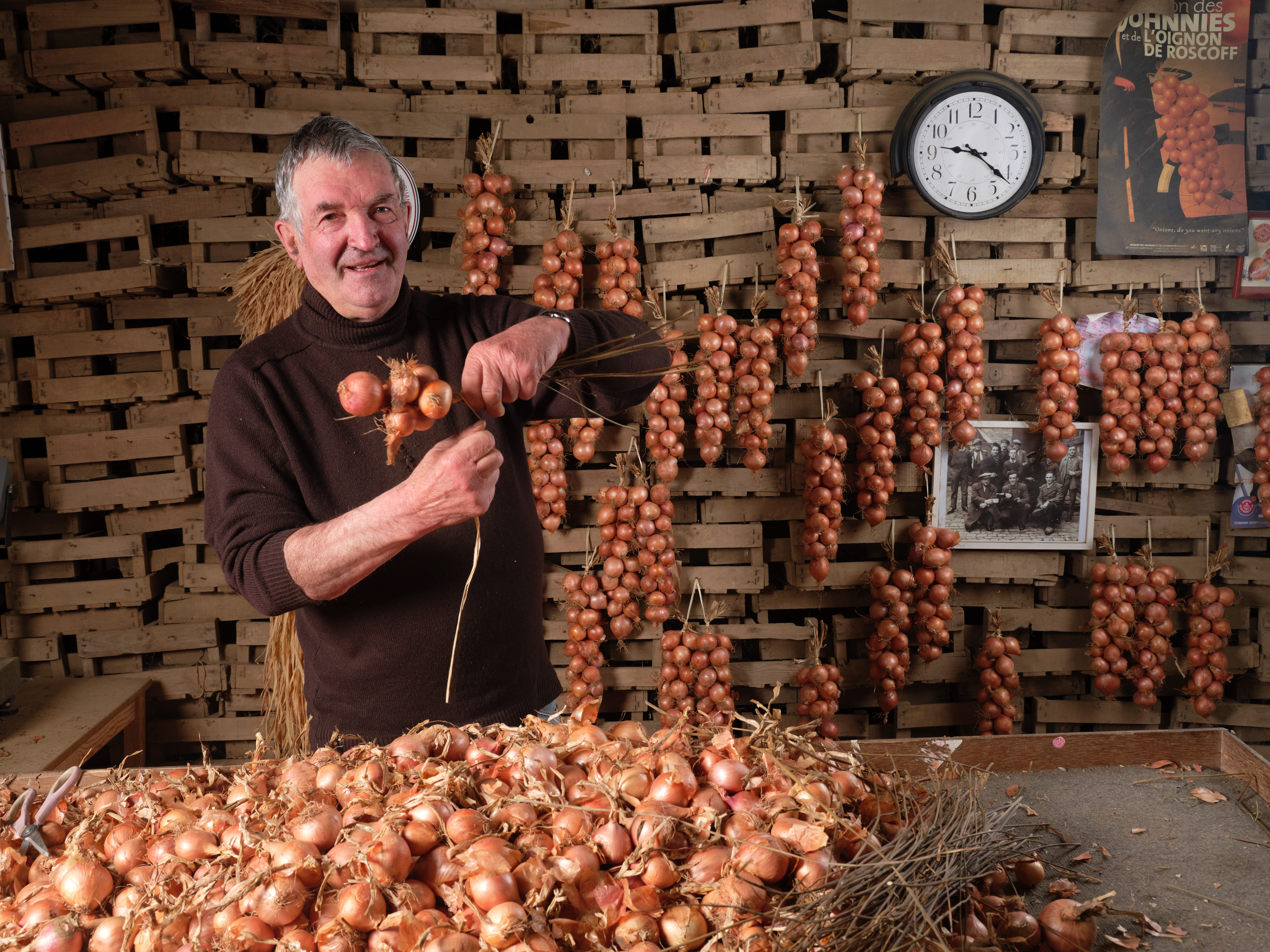 Découverte de l'Oignon de Roscoff et de l'histoire des Johnnies