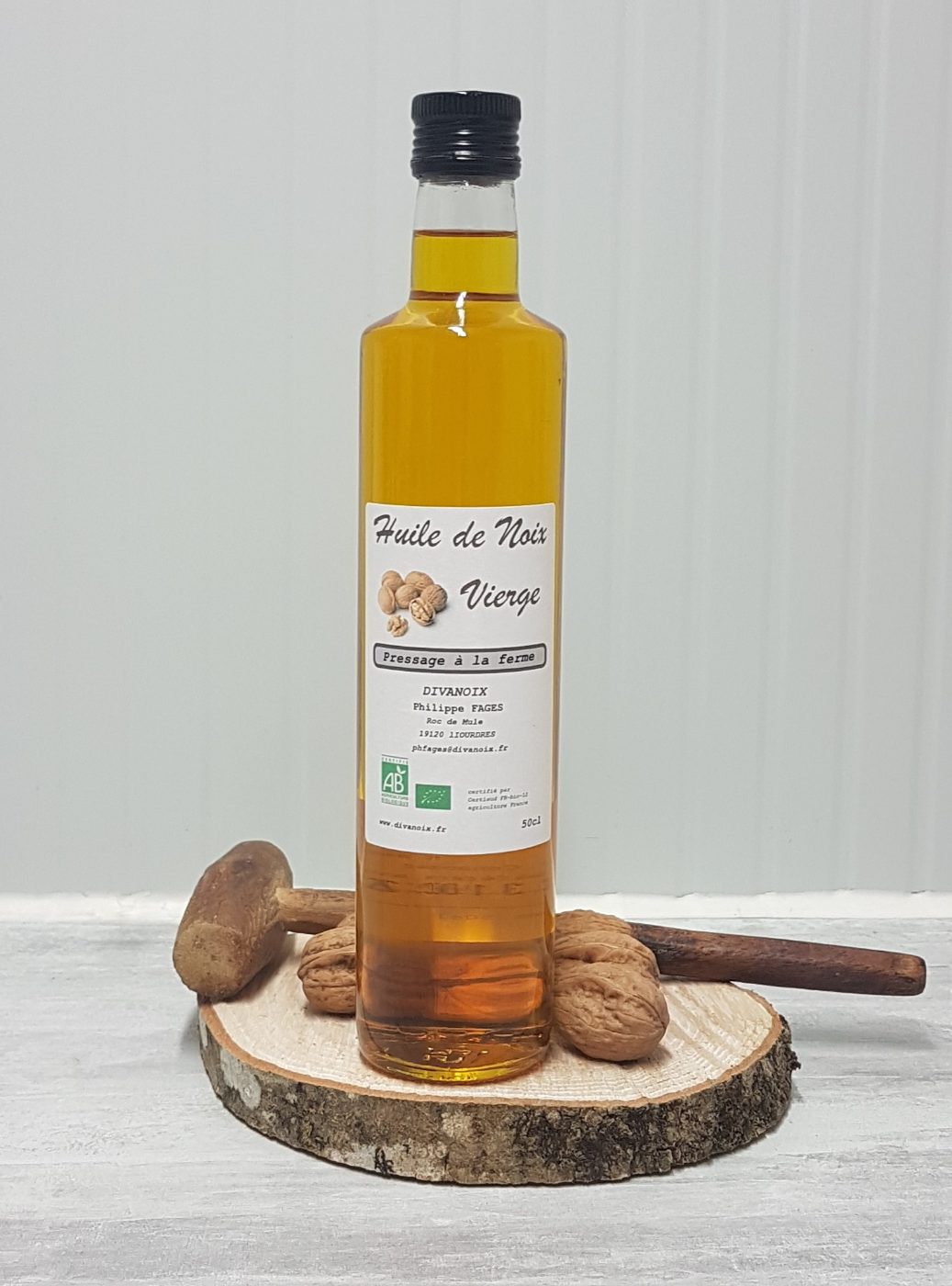 Huile de noix bio